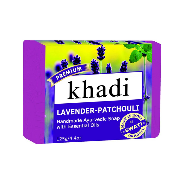 Khadi Premium Lavender-Patchouli Soap 125 Gm.