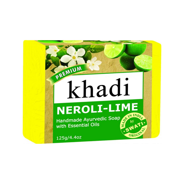 Khadi Premium Neroli-lime Soap 125 Gm.